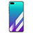 Silicone Frame Mirror Rainbow Gradient Case Cover for Huawei Honor 10 Blue
