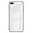 Silicone Frame Mirror Rainbow Gradient Case Cover for Huawei Honor 10 White