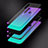 Silicone Frame Mirror Rainbow Gradient Case Cover for Huawei Honor 20 Lite