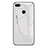 Silicone Frame Mirror Rainbow Gradient Case Cover for Huawei Honor 9i White
