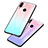 Silicone Frame Mirror Rainbow Gradient Case Cover for Huawei Honor Play