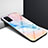 Silicone Frame Mirror Rainbow Gradient Case Cover for Huawei Honor X10 Max 5G Orange