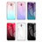 Silicone Frame Mirror Rainbow Gradient Case Cover for Huawei Mate 10