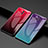 Silicone Frame Mirror Rainbow Gradient Case Cover for Huawei Mate 10