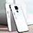 Silicone Frame Mirror Rainbow Gradient Case Cover for Huawei Mate 30 Lite White