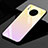 Silicone Frame Mirror Rainbow Gradient Case Cover for Huawei Mate 30 Pro 5G Gold