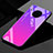 Silicone Frame Mirror Rainbow Gradient Case Cover for Huawei Mate 30 Pro 5G Hot Pink