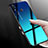 Silicone Frame Mirror Rainbow Gradient Case Cover for Huawei Nova 3e