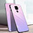 Silicone Frame Mirror Rainbow Gradient Case Cover for Huawei Nova 5z