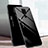Silicone Frame Mirror Rainbow Gradient Case Cover for Huawei Nova 5z Black