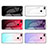 Silicone Frame Mirror Rainbow Gradient Case Cover for Huawei P Smart