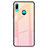 Silicone Frame Mirror Rainbow Gradient Case Cover for Huawei P Smart Z