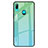 Silicone Frame Mirror Rainbow Gradient Case Cover for Huawei P Smart Z