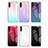 Silicone Frame Mirror Rainbow Gradient Case Cover for Huawei P20 Pro