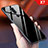 Silicone Frame Mirror Rainbow Gradient Case Cover for Nokia X7 Black