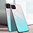 Silicone Frame Mirror Rainbow Gradient Case Cover for Oppo Reno4 SE 5G