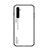 Silicone Frame Mirror Rainbow Gradient Case Cover for Realme 6s White