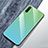 Silicone Frame Mirror Rainbow Gradient Case Cover for Samsung Galaxy Note 10