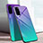 Silicone Frame Mirror Rainbow Gradient Case Cover for Samsung Galaxy S20 Mixed