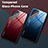 Silicone Frame Mirror Rainbow Gradient Case Cover for Samsung Galaxy S21 Ultra 5G