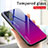 Silicone Frame Mirror Rainbow Gradient Case Cover for Samsung Galaxy S21 Ultra 5G