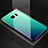 Silicone Frame Mirror Rainbow Gradient Case Cover for Samsung Galaxy S7 Edge G935F Cyan