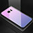 Silicone Frame Mirror Rainbow Gradient Case Cover for Samsung Galaxy S7 Edge G935F Pink