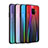 Silicone Frame Mirror Rainbow Gradient Case Cover for Samsung Galaxy S9