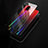 Silicone Frame Mirror Rainbow Gradient Case Cover for Samsung Galaxy S9