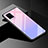 Silicone Frame Mirror Rainbow Gradient Case Cover for Vivo V20 Pro 5G