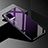 Silicone Frame Mirror Rainbow Gradient Case Cover for Vivo V20 Pro 5G Purple