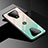 Silicone Frame Mirror Rainbow Gradient Case Cover for Xiaomi Black Shark 3 Green