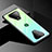 Silicone Frame Mirror Rainbow Gradient Case Cover for Xiaomi Black Shark 3 Pro Cyan