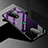 Silicone Frame Mirror Rainbow Gradient Case Cover for Xiaomi Black Shark 3 Purple