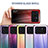 Silicone Frame Mirror Rainbow Gradient Case Cover for Xiaomi Mi 11 Ultra 5G