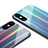 Silicone Frame Mirror Rainbow Gradient Case Cover for Xiaomi Mi 8 Explorer