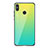 Silicone Frame Mirror Rainbow Gradient Case Cover for Xiaomi Mi 8 SE Green