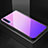 Silicone Frame Mirror Rainbow Gradient Case Cover for Xiaomi Mi A3 Lite Pink