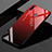 Silicone Frame Mirror Rainbow Gradient Case Cover for Xiaomi Redmi 7 Red