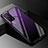 Silicone Frame Mirror Rainbow Gradient Case Cover for Xiaomi Redmi K30S 5G Purple