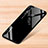 Silicone Frame Mirror Rainbow Gradient Case Cover for Xiaomi Redmi Note 7 Pro Black
