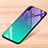Silicone Frame Mirror Rainbow Gradient Case Cover for Xiaomi Redmi Note 7 Pro Green
