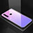 Silicone Frame Mirror Rainbow Gradient Case Cover H01 for Huawei Honor 20E