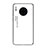 Silicone Frame Mirror Rainbow Gradient Case Cover H01 for Huawei Mate 30 Pro 5G White