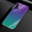 Silicone Frame Mirror Rainbow Gradient Case Cover H01 for Huawei Nova 6 5G