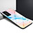 Silicone Frame Mirror Rainbow Gradient Case Cover H01 for Huawei P40 Pro