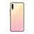 Silicone Frame Mirror Rainbow Gradient Case Cover H01 for Samsung Galaxy A90 5G