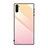 Silicone Frame Mirror Rainbow Gradient Case Cover H01 for Samsung Galaxy Note 10 5G