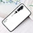 Silicone Frame Mirror Rainbow Gradient Case Cover H01 for Xiaomi Mi Note 10