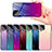 Silicone Frame Mirror Rainbow Gradient Case Cover JD1 for Samsung Galaxy M53 5G